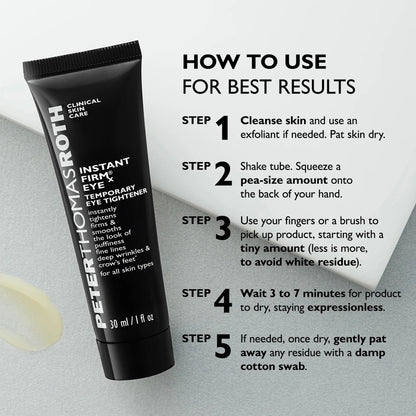 Peter Thomas Roth | Instant FIRMx® Temporary Eye Tightener | Firm and Smooth the Look of Fine Lines
